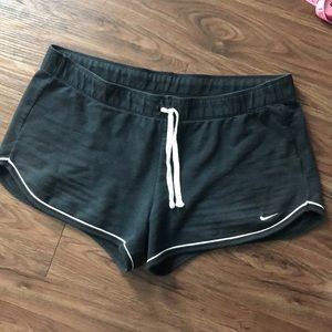 Nike French Terry 100% Cotton Pull-On Drawstring Shorts Size XL